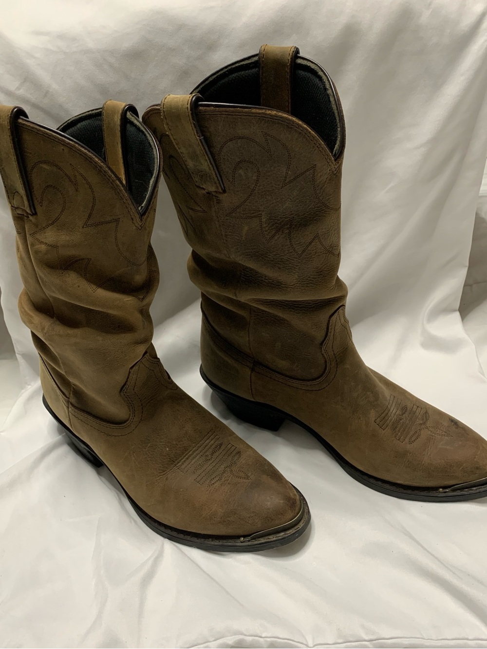 Durango Women's Brown Western Cowboy Boots - Distressed Leather